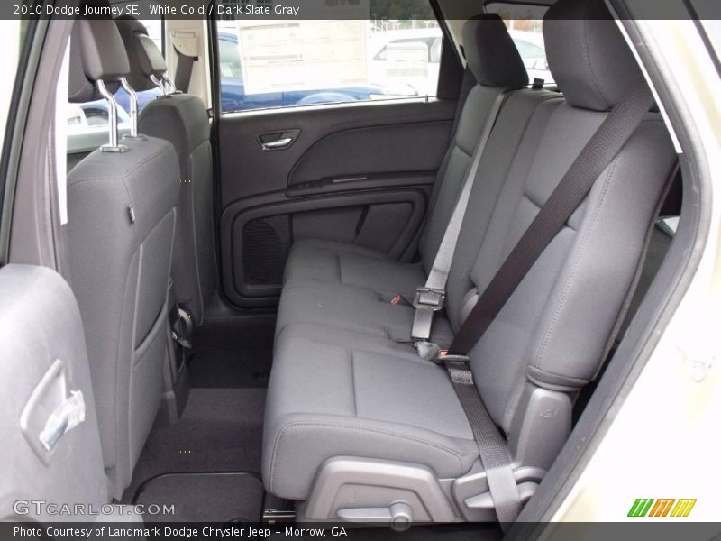 White Gold / Dark Slate Gray 2010 Dodge Journey SE