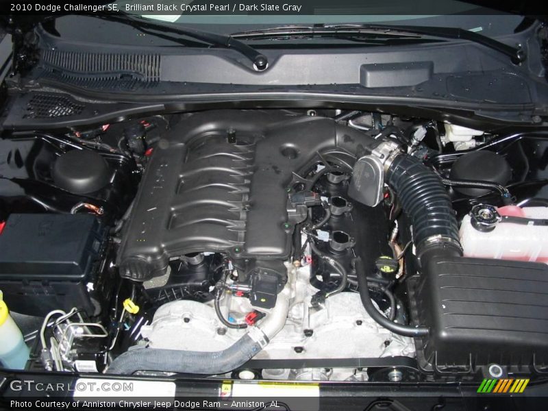 Brilliant Black Crystal Pearl / Dark Slate Gray 2010 Dodge Challenger SE