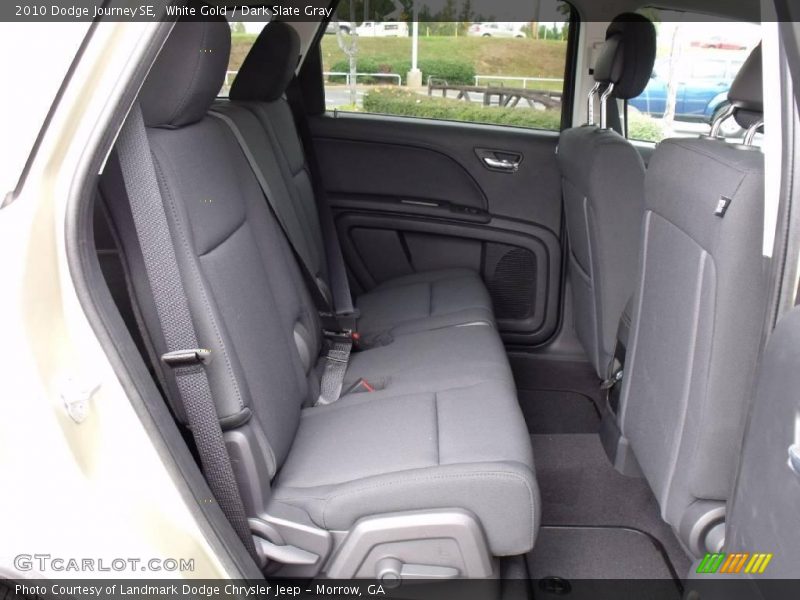 White Gold / Dark Slate Gray 2010 Dodge Journey SE