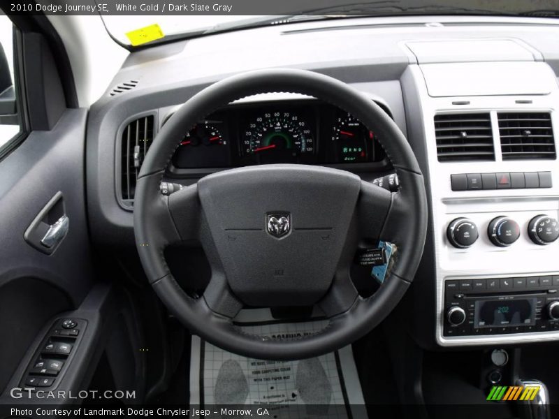 White Gold / Dark Slate Gray 2010 Dodge Journey SE