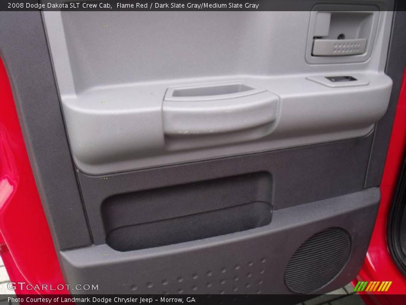 Flame Red / Dark Slate Gray/Medium Slate Gray 2008 Dodge Dakota SLT Crew Cab