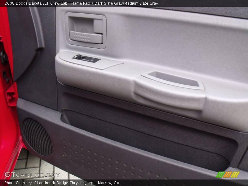 Flame Red / Dark Slate Gray/Medium Slate Gray 2008 Dodge Dakota SLT Crew Cab