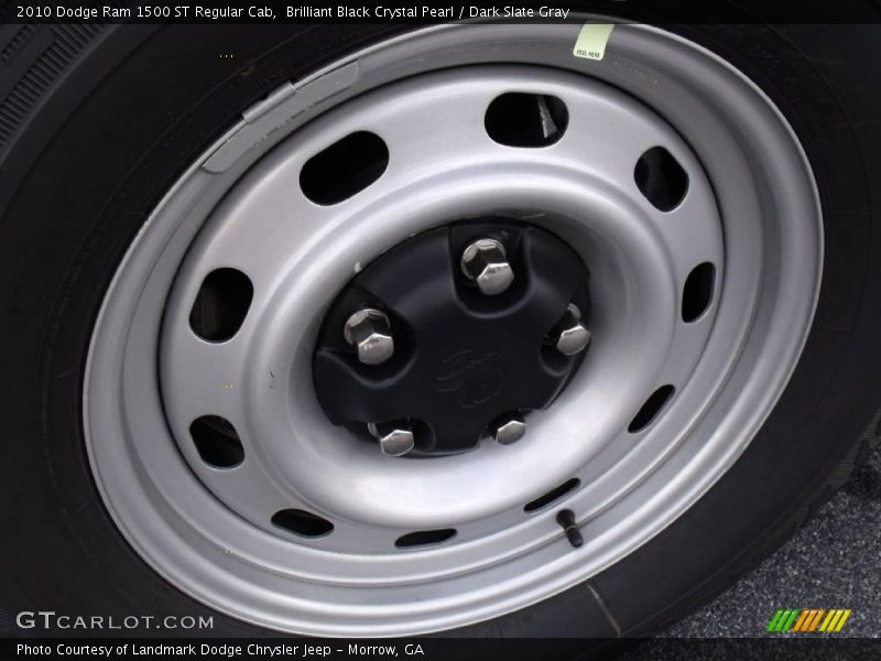 Brilliant Black Crystal Pearl / Dark Slate Gray 2010 Dodge Ram 1500 ST Regular Cab