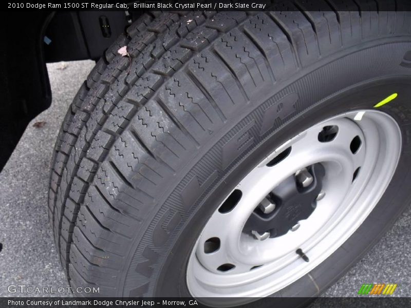 Brilliant Black Crystal Pearl / Dark Slate Gray 2010 Dodge Ram 1500 ST Regular Cab