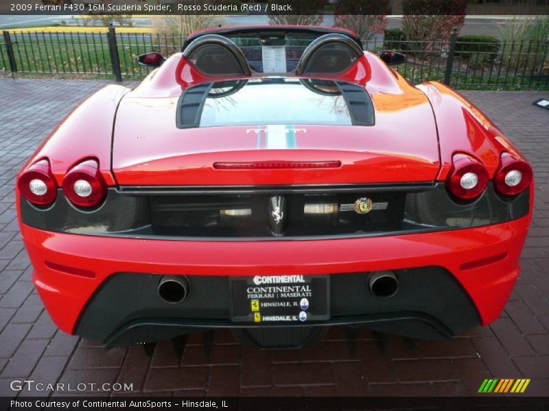 Rosso Scuderia (Red) / Black 2009 Ferrari F430 16M Scuderia Spider
