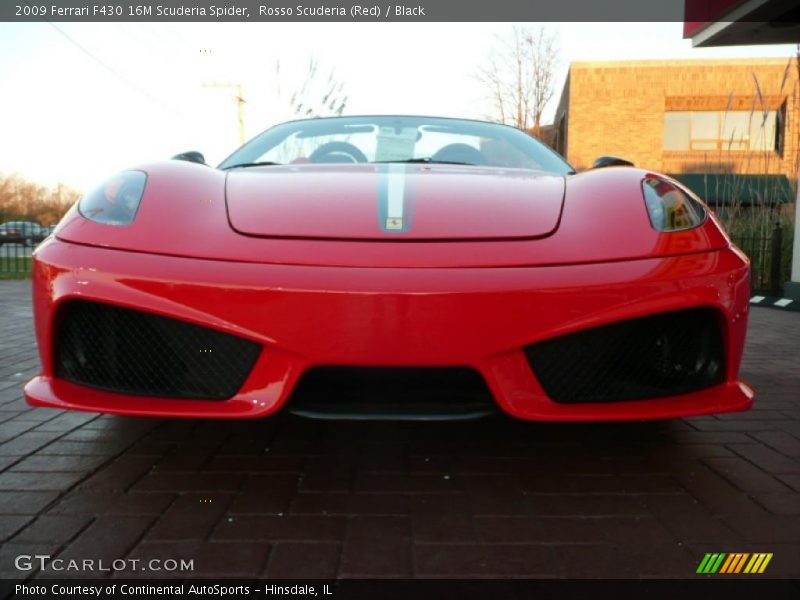Rosso Scuderia (Red) / Black 2009 Ferrari F430 16M Scuderia Spider