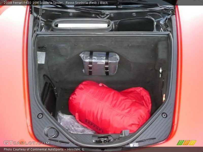 Rosso Scuderia (Red) / Black 2009 Ferrari F430 16M Scuderia Spider