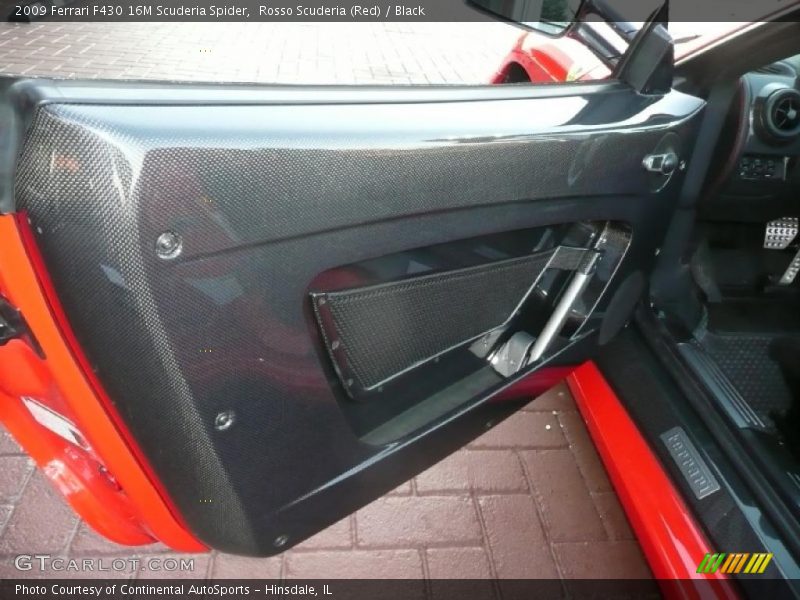 Rosso Scuderia (Red) / Black 2009 Ferrari F430 16M Scuderia Spider