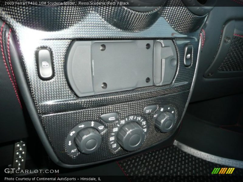 Rosso Scuderia (Red) / Black 2009 Ferrari F430 16M Scuderia Spider