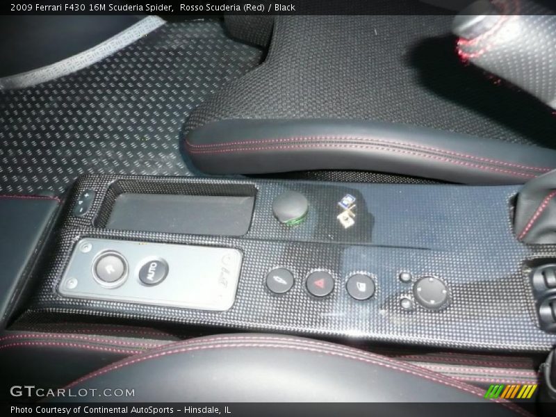 Rosso Scuderia (Red) / Black 2009 Ferrari F430 16M Scuderia Spider