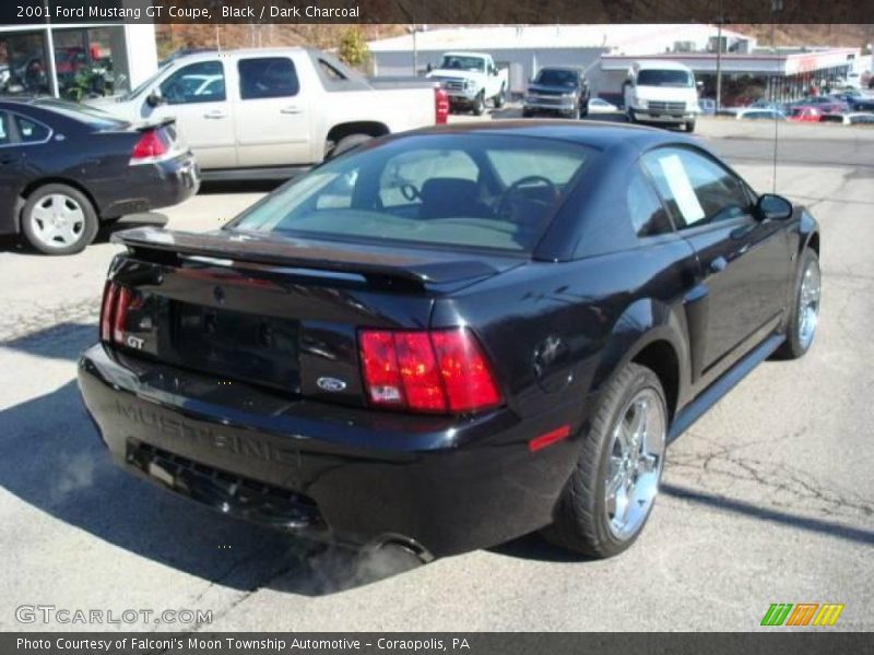 Black / Dark Charcoal 2001 Ford Mustang GT Coupe