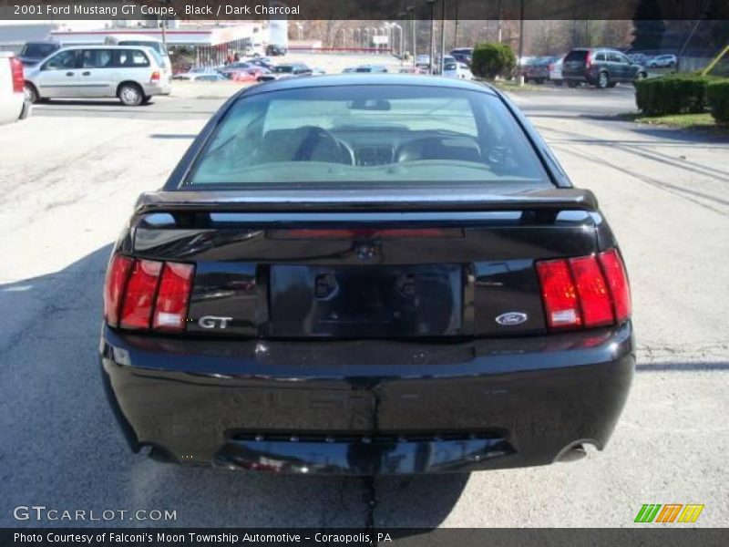 Black / Dark Charcoal 2001 Ford Mustang GT Coupe