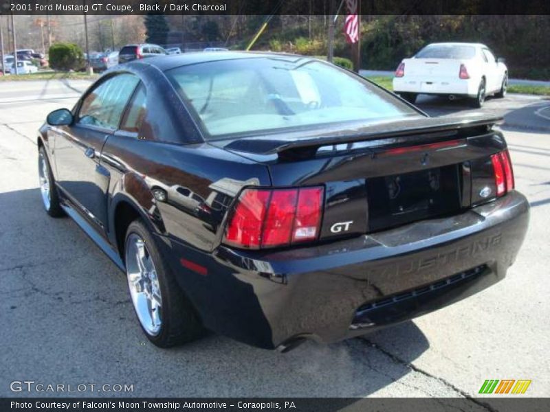 Black / Dark Charcoal 2001 Ford Mustang GT Coupe