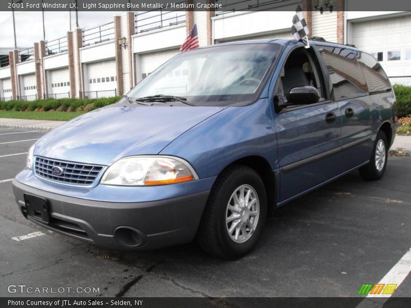 Light Sapphire Blue Metallic / Medium Graphite 2001 Ford Windstar LX