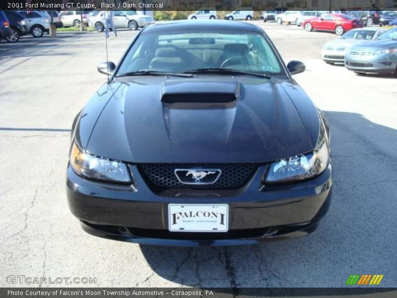 Black / Dark Charcoal 2001 Ford Mustang GT Coupe