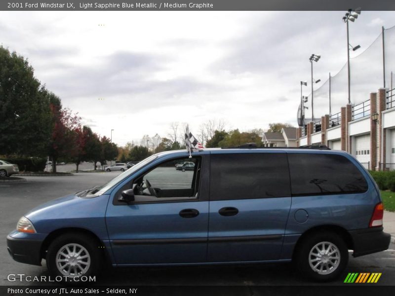 Light Sapphire Blue Metallic / Medium Graphite 2001 Ford Windstar LX