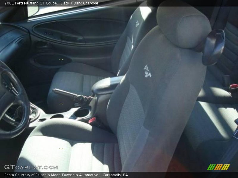 Black / Dark Charcoal 2001 Ford Mustang GT Coupe