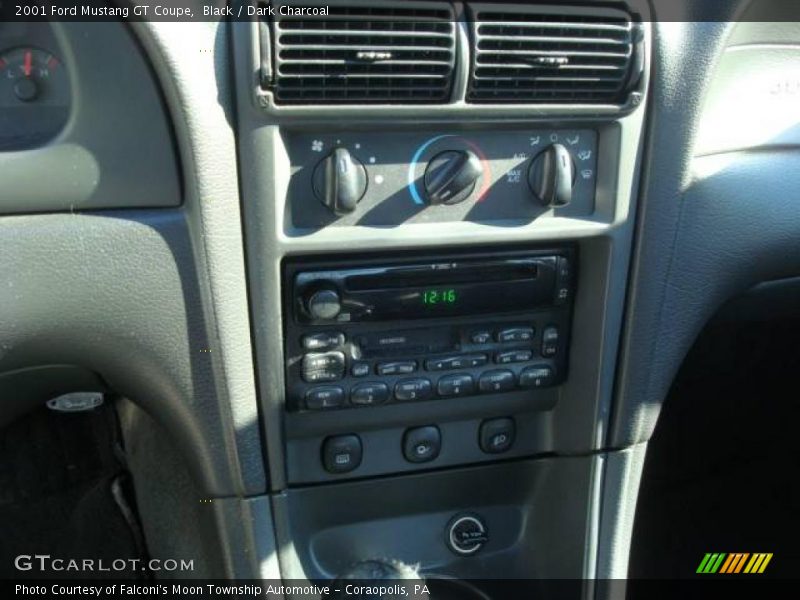 Black / Dark Charcoal 2001 Ford Mustang GT Coupe