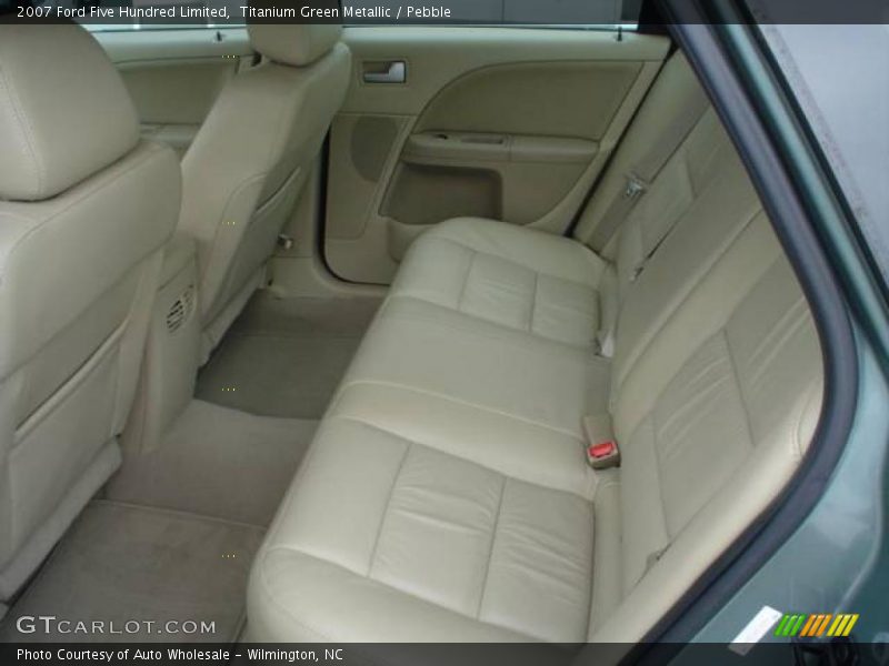Titanium Green Metallic / Pebble 2007 Ford Five Hundred Limited