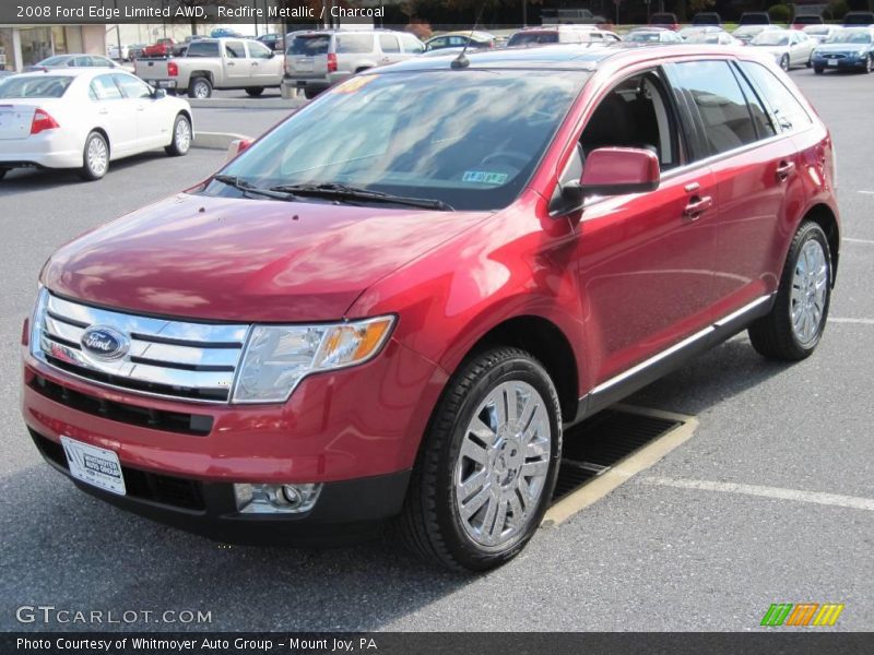 Redfire Metallic / Charcoal 2008 Ford Edge Limited AWD