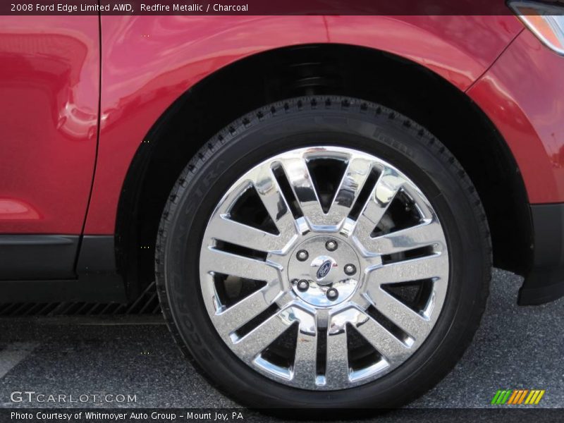 Redfire Metallic / Charcoal 2008 Ford Edge Limited AWD