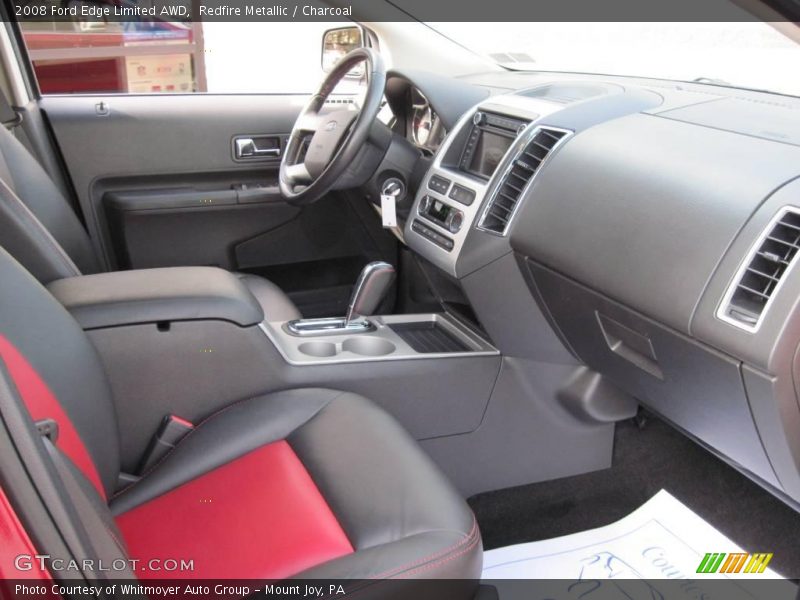 Redfire Metallic / Charcoal 2008 Ford Edge Limited AWD