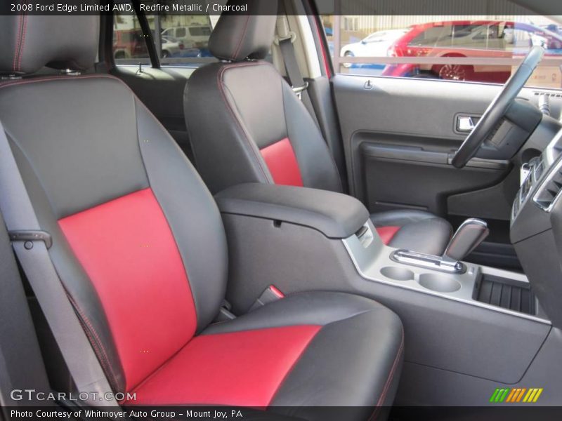 Redfire Metallic / Charcoal 2008 Ford Edge Limited AWD