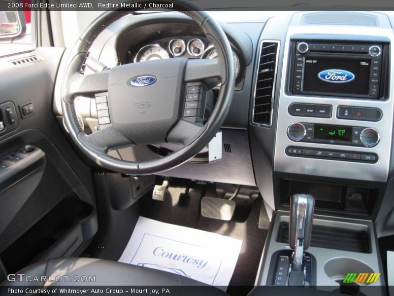 Redfire Metallic / Charcoal 2008 Ford Edge Limited AWD