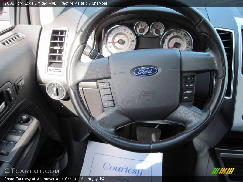 Redfire Metallic / Charcoal 2008 Ford Edge Limited AWD