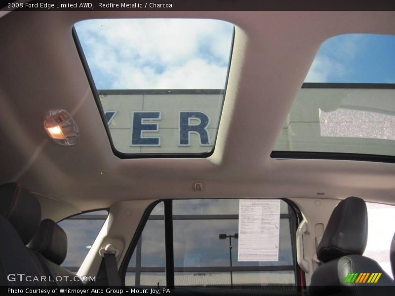Redfire Metallic / Charcoal 2008 Ford Edge Limited AWD
