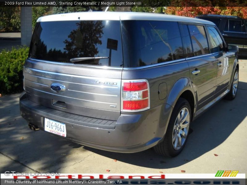 Sterling Grey Metallic / Medium Light Stone 2009 Ford Flex Limited AWD