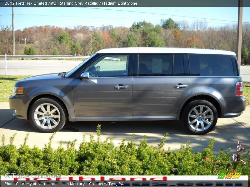 Sterling Grey Metallic / Medium Light Stone 2009 Ford Flex Limited AWD
