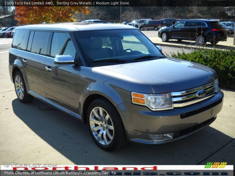 Sterling Grey Metallic / Medium Light Stone 2009 Ford Flex Limited AWD