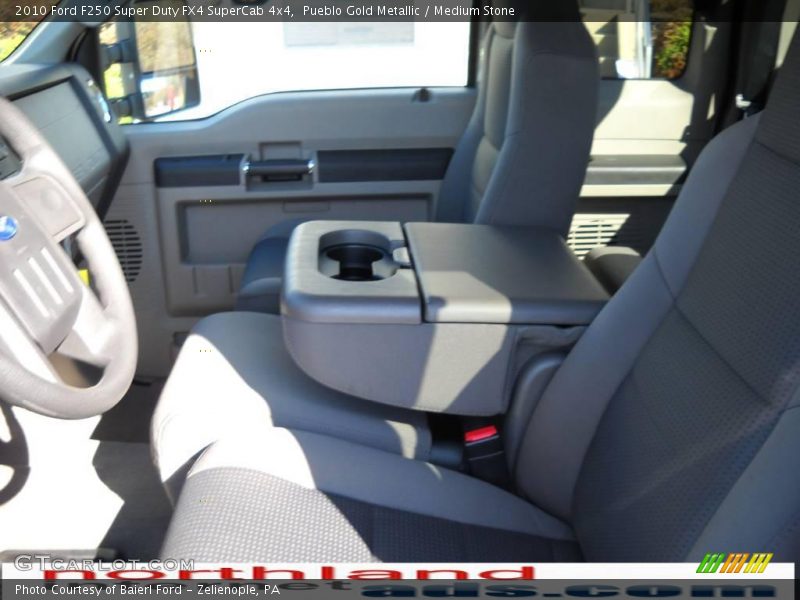 Pueblo Gold Metallic / Medium Stone 2010 Ford F250 Super Duty FX4 SuperCab 4x4