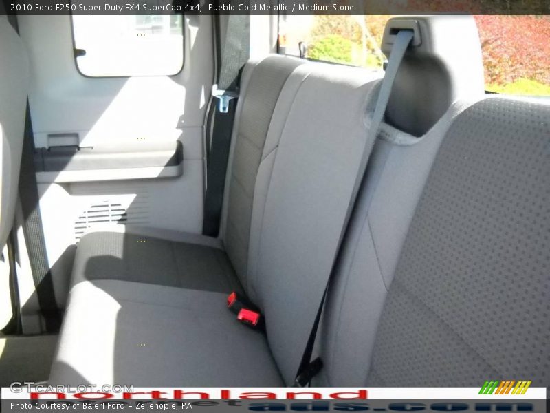 Pueblo Gold Metallic / Medium Stone 2010 Ford F250 Super Duty FX4 SuperCab 4x4