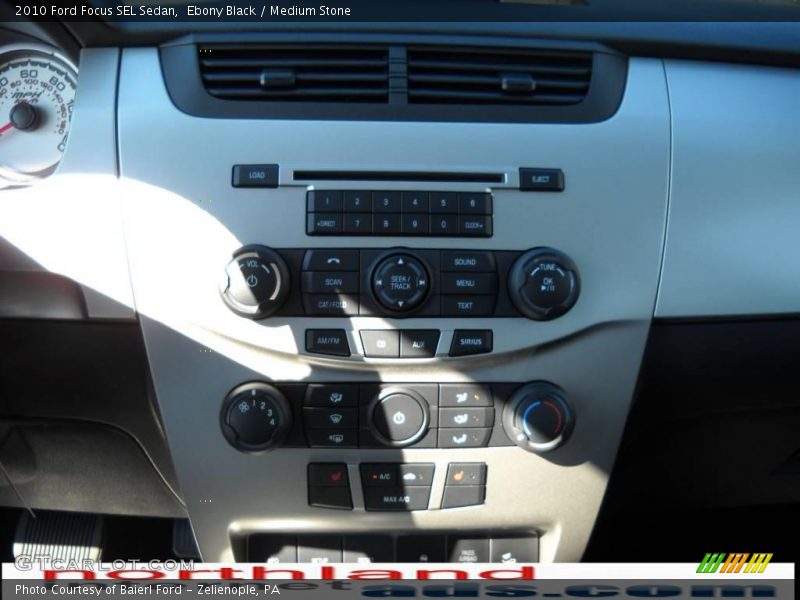 Ebony Black / Medium Stone 2010 Ford Focus SEL Sedan