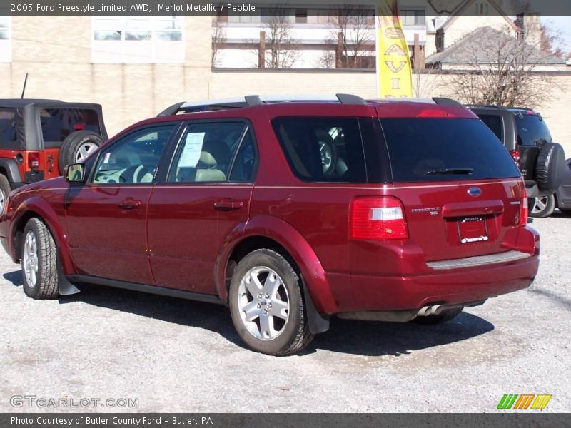 Merlot Metallic / Pebble 2005 Ford Freestyle Limited AWD