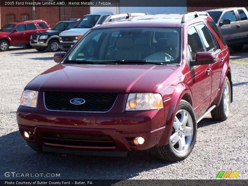 Merlot Metallic / Pebble 2005 Ford Freestyle Limited AWD