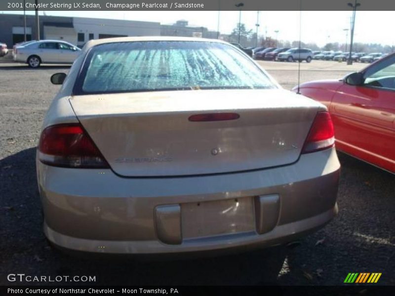 Champagne Pearlcoat / Sandstone 2001 Chrysler Sebring LX Sedan