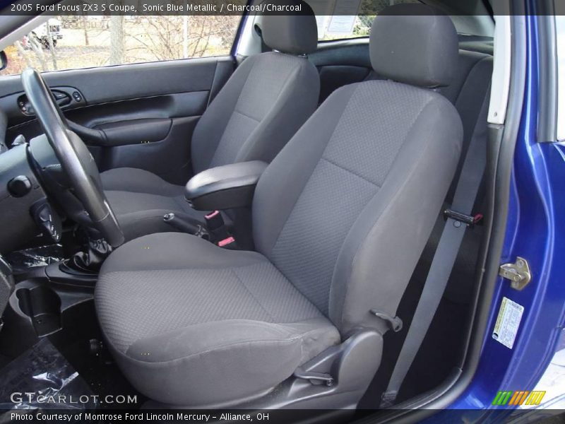 Sonic Blue Metallic / Charcoal/Charcoal 2005 Ford Focus ZX3 S Coupe