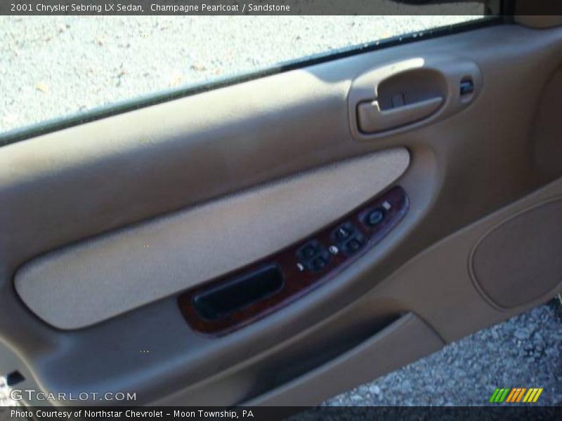 Champagne Pearlcoat / Sandstone 2001 Chrysler Sebring LX Sedan