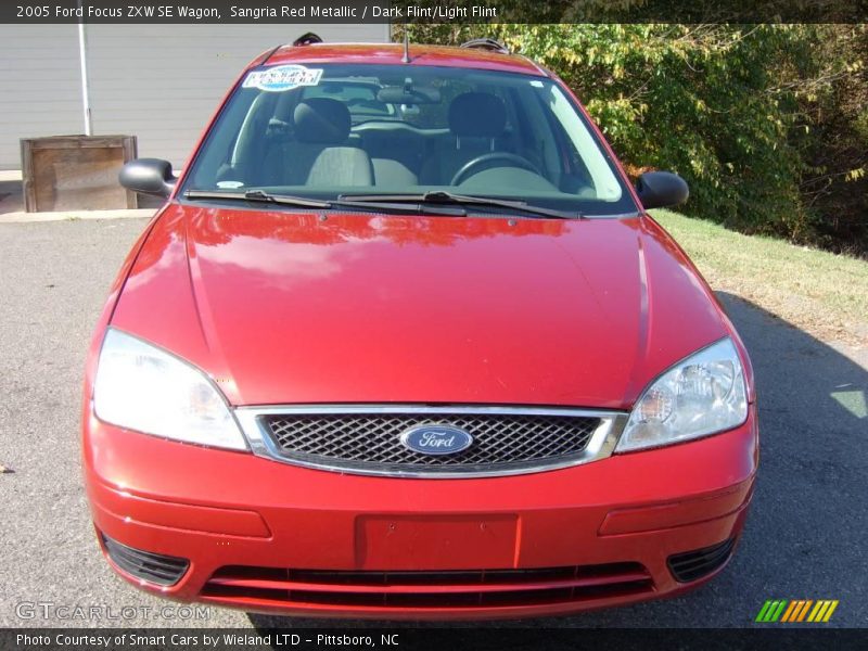 Sangria Red Metallic / Dark Flint/Light Flint 2005 Ford Focus ZXW SE Wagon