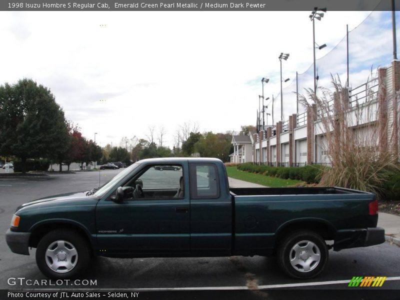 Emerald Green Pearl Metallic / Medium Dark Pewter 1998 Isuzu Hombre S Regular Cab