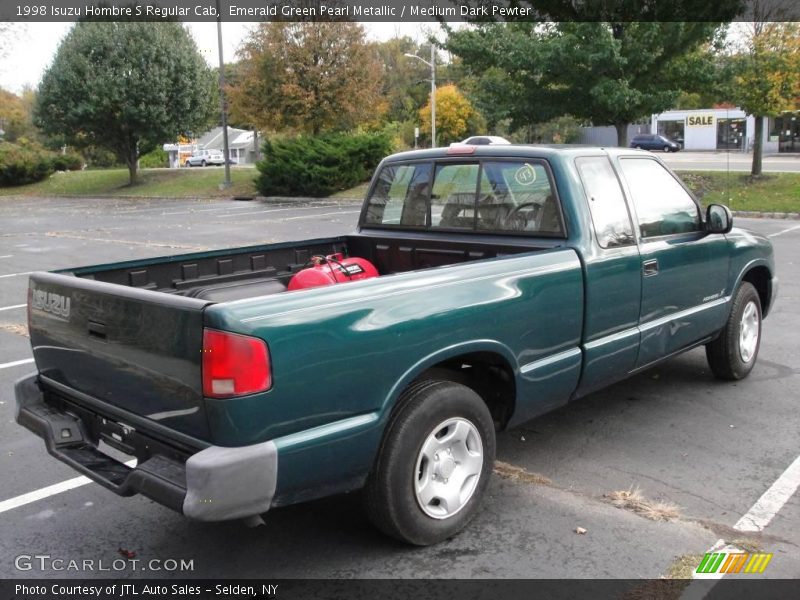 Emerald Green Pearl Metallic / Medium Dark Pewter 1998 Isuzu Hombre S Regular Cab