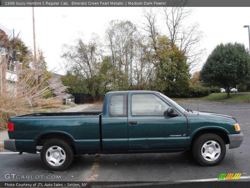 Emerald Green Pearl Metallic / Medium Dark Pewter 1998 Isuzu Hombre S Regular Cab