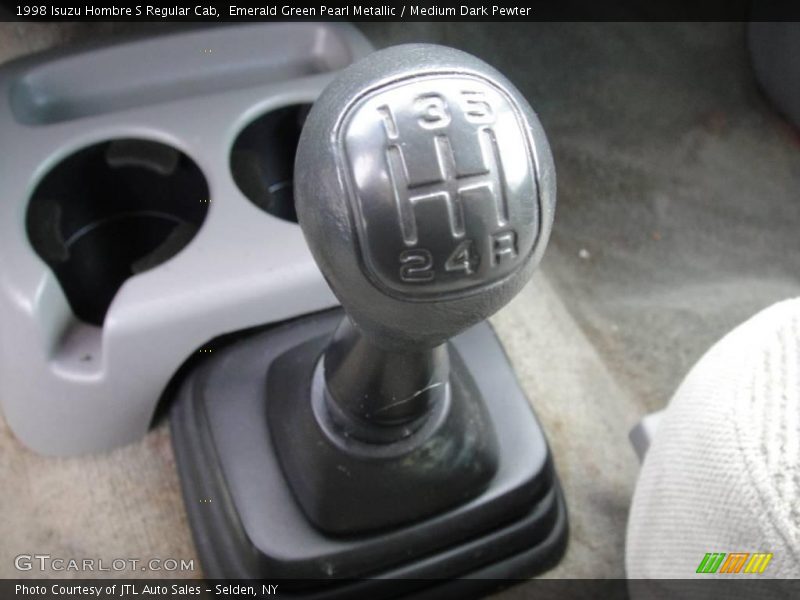 Emerald Green Pearl Metallic / Medium Dark Pewter 1998 Isuzu Hombre S Regular Cab