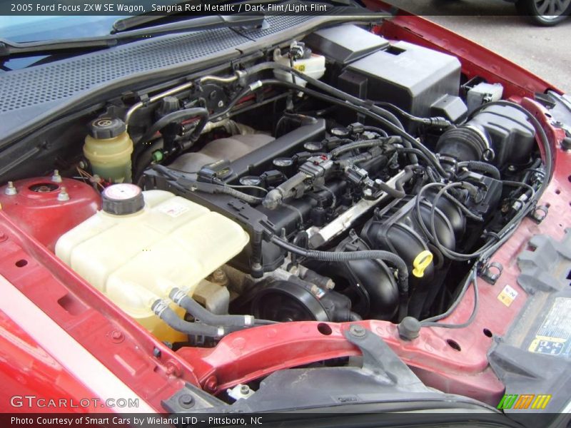 Sangria Red Metallic / Dark Flint/Light Flint 2005 Ford Focus ZXW SE Wagon