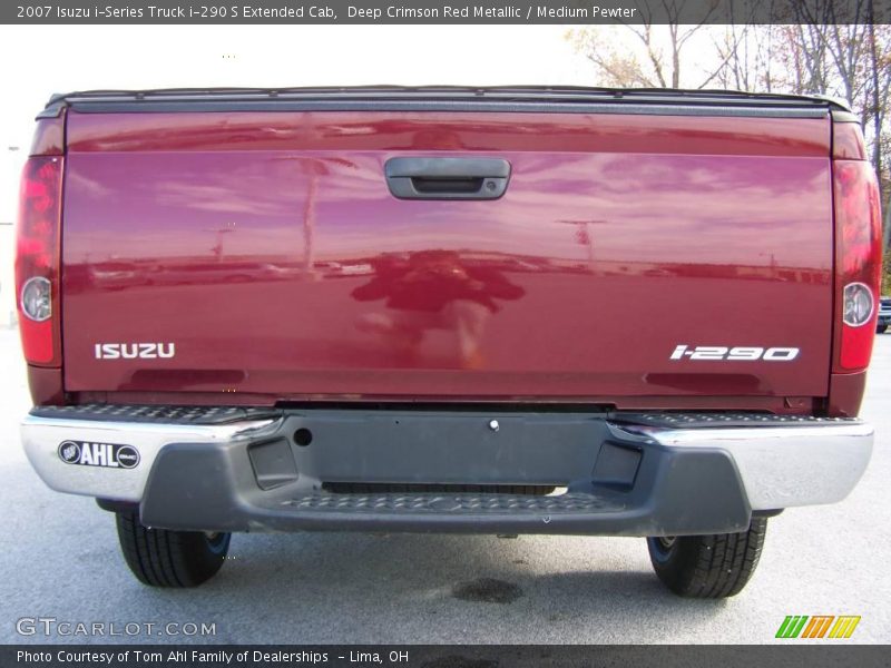 Deep Crimson Red Metallic / Medium Pewter 2007 Isuzu i-Series Truck i-290 S Extended Cab