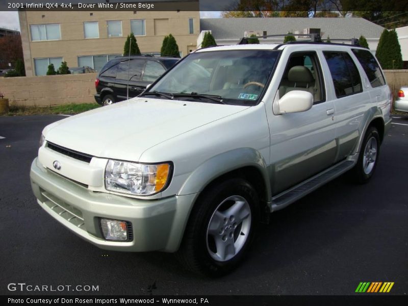 Dover White / Stone Beige 2001 Infiniti QX4 4x4