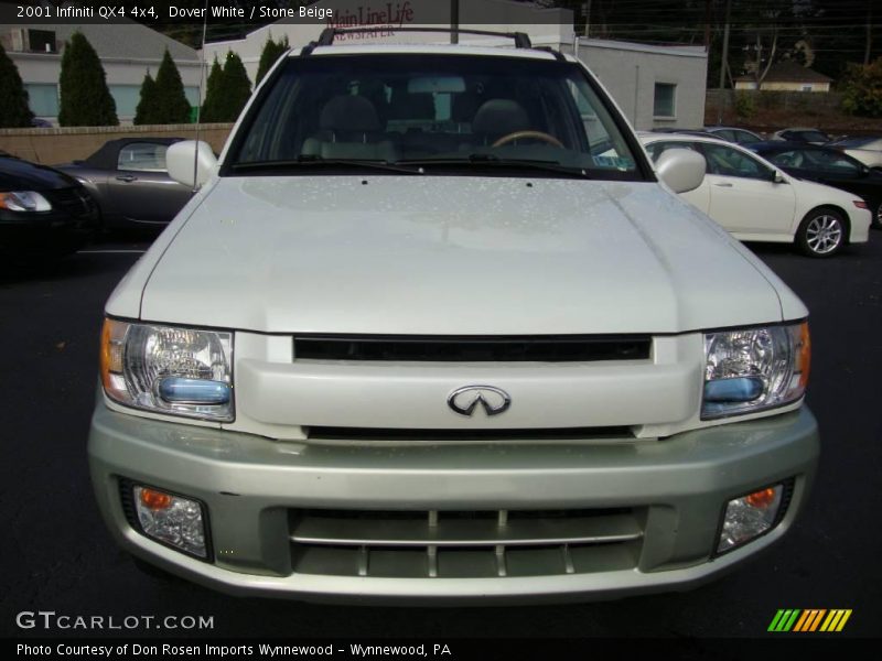 Dover White / Stone Beige 2001 Infiniti QX4 4x4